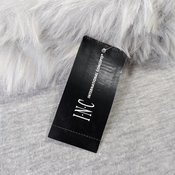 5x 👯♀️Host Pick⚡️ INC InternationalConcepts OmbreFauxFur Stole - Picture 4 of 6